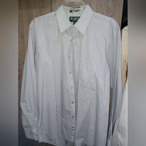 Men's Classic Gray Dress Shirt